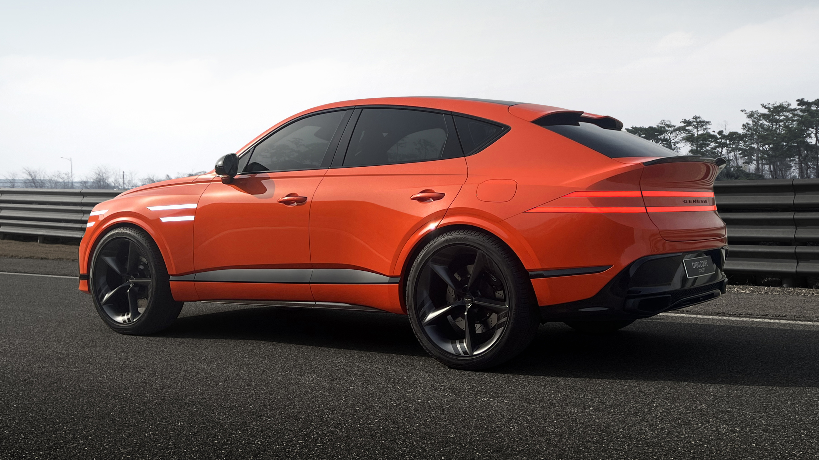 The Genesis GV80 Coupe Concept previews yet another coupe SUV thing